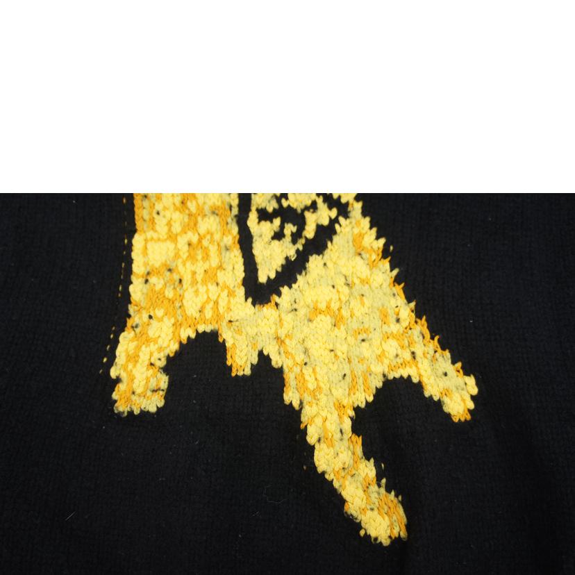 OFF WHITE オフホワイト/パスカルウェットフロアクルーネックニット/OMHE054F20KNI002//Bランク/71