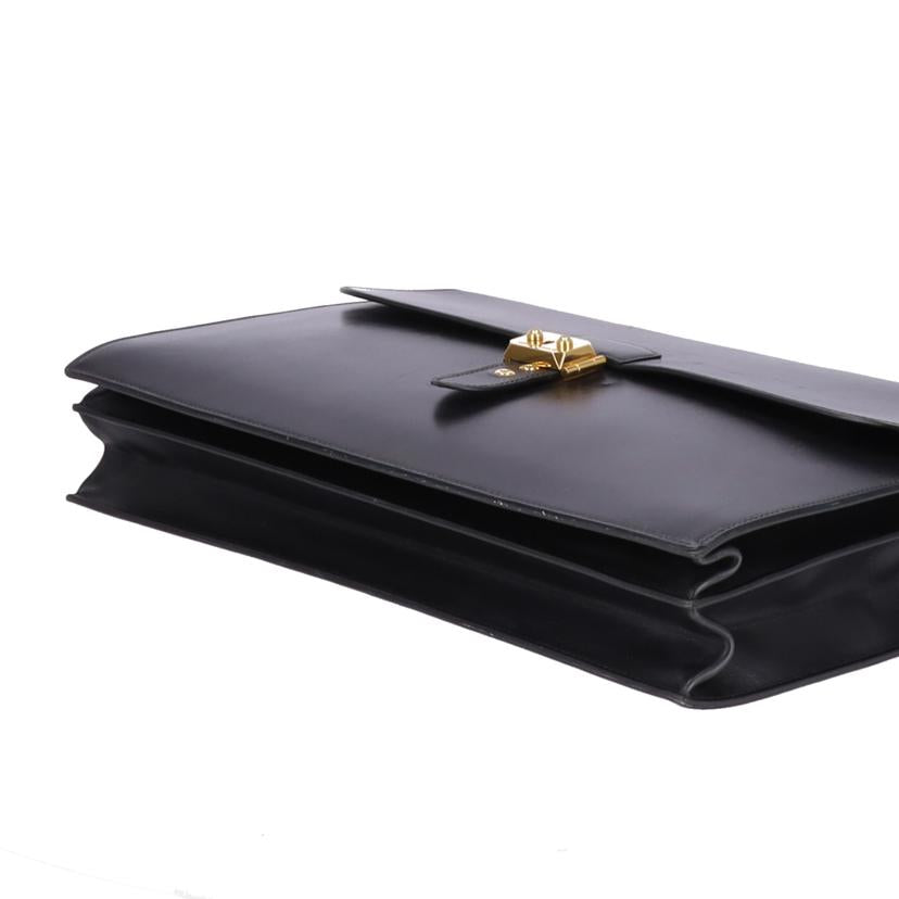 HERMES エルメス/サックアデペッシュ41/ボックスカーフ/ノワール//□E刻*****/ABランク/78