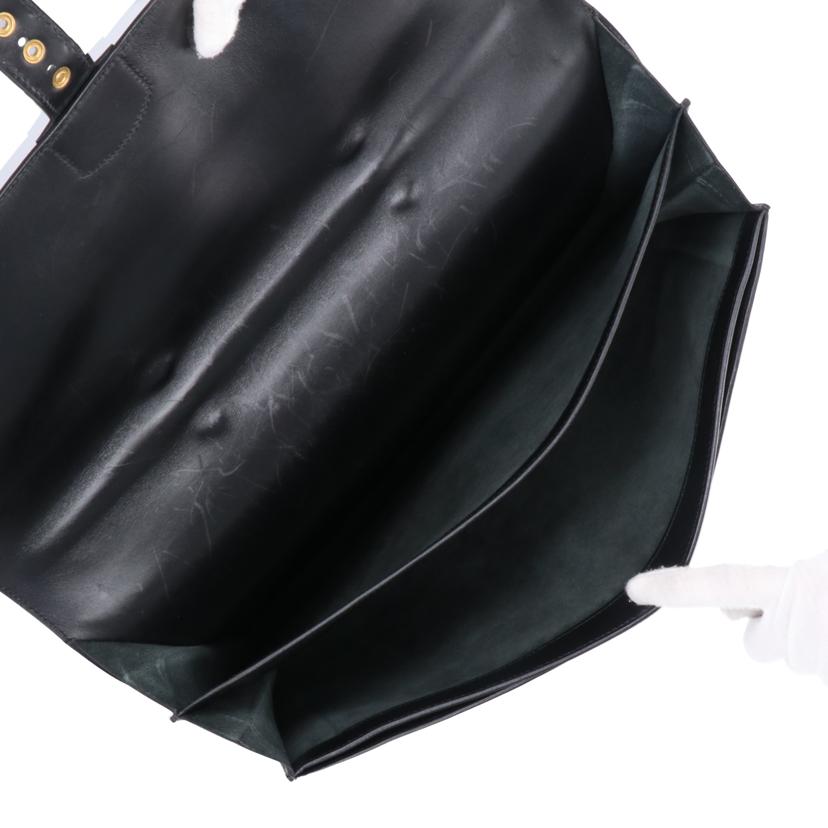 HERMES エルメス/サックアデペッシュ41/ボックスカーフ/ノワール//□E刻*****/ABランク/78