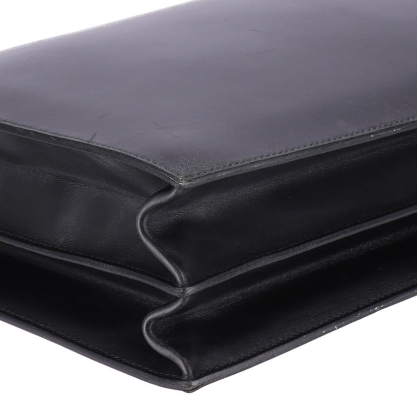 HERMES エルメス/サックアデペッシュ41/ボックスカーフ/ノワール//□E刻*****/ABランク/78