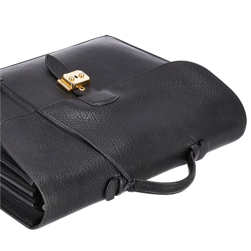 HERMES エルメス/サックアデペッシュ38/トリヨン/ノワール//〇Z刻***/Bランク/78