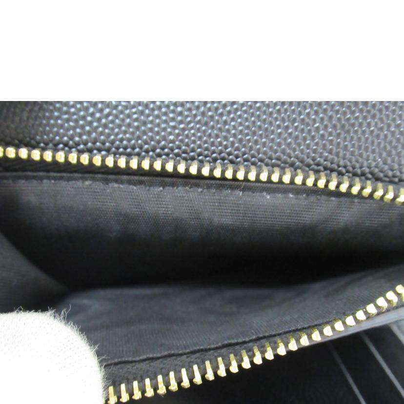 SAINT LAUREN/ 二つ折りZIP財布/BND408943.1223//Aランク/63