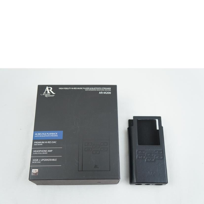 Acoustic Research アコースティックリサーチ/ポータブルオーディオ/AR-M200/AR-M200//U452A0124/ABランク/67