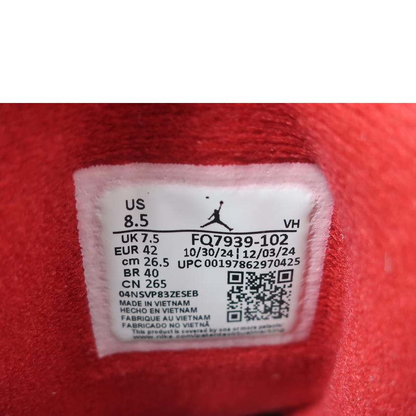NIKE ナイキ/AIR JORDAN 4 RM 26.5cm ホワイト×ブラック×レッド/FQ7939-102//SAランク/65