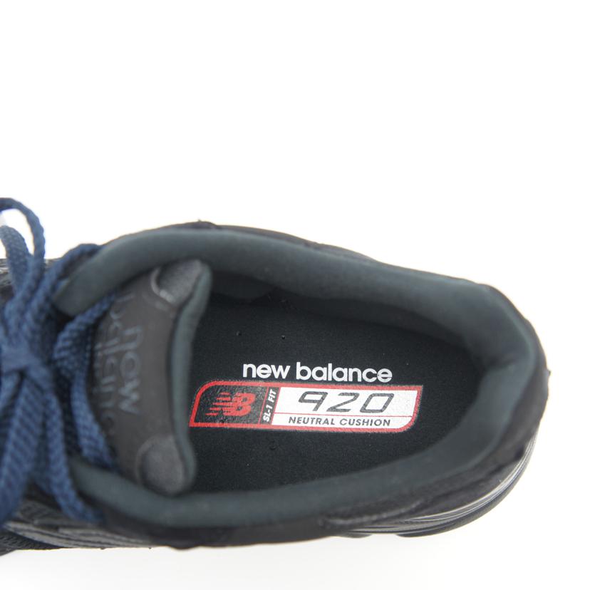 NB ニューバランス/920/ブラック/イングランド製/M920BLK//サイズ:UK表記8/ABランク/75