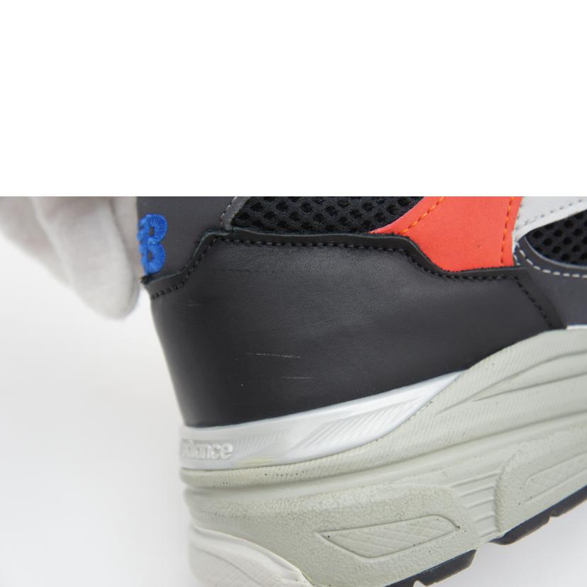 NB ニューバランス/920/ブラック/シルバー/レッド/イングランド製/M920SKR//サイズ:UK表記8/ABランク/75