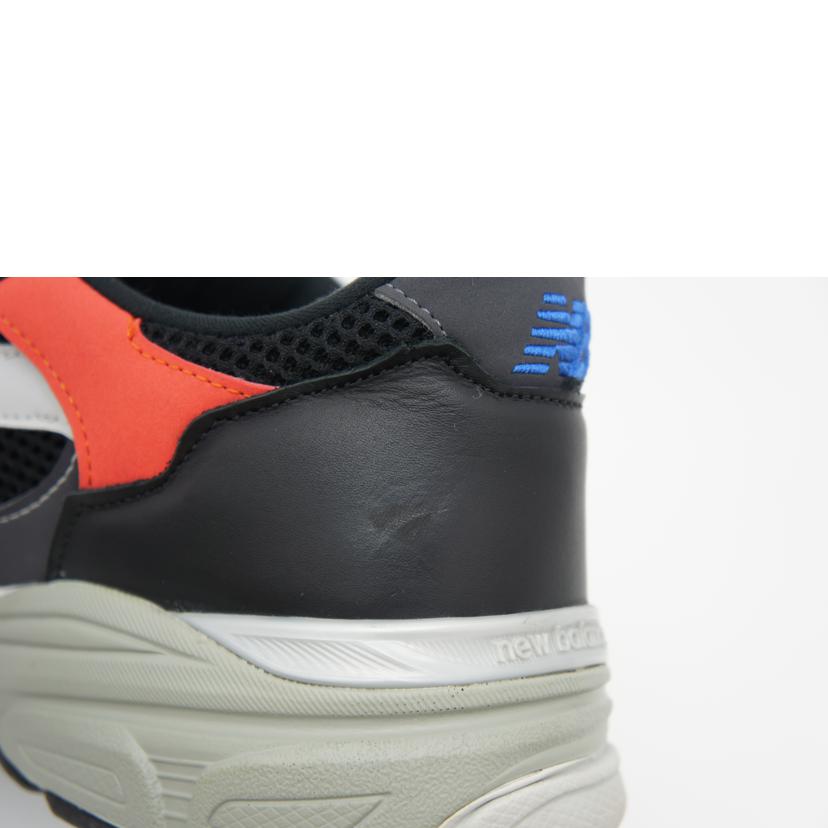 NB ニューバランス/920/ブラック/シルバー/レッド/イングランド製/M920SKR//サイズ:UK表記8/ABランク/75