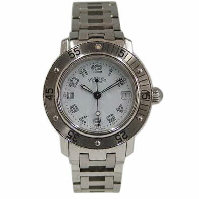 HERMES エルメス/クリッパーダイバー/白文字盤/クォーツ/CL5.210//147****/Bランク/82