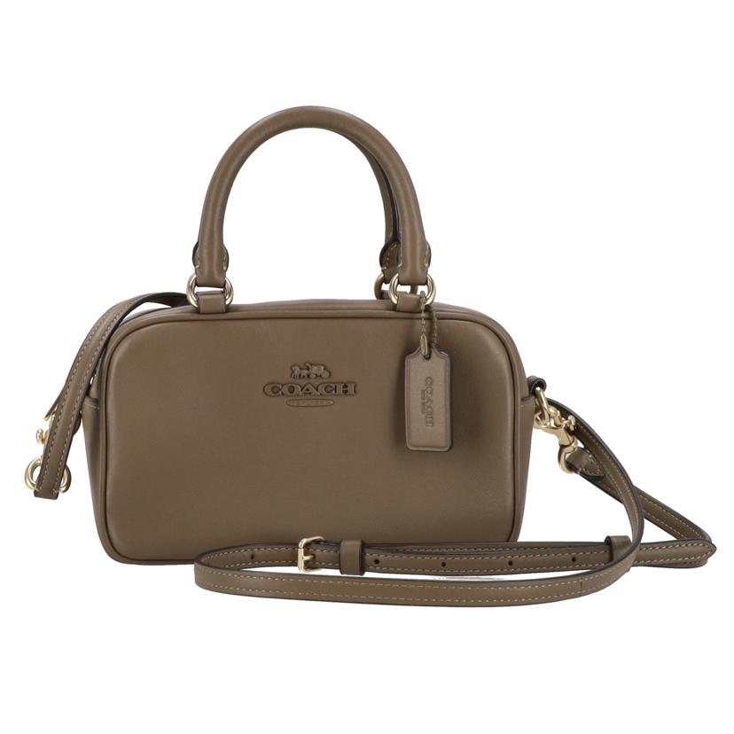 COACH コーチ/スムースレザーサッチェルクロスボディ2WAYバッグ/CT776//A25**/Aランク/85