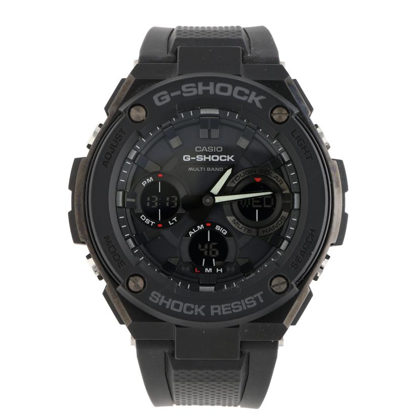 CASIO カシオ/G-SHOCK/G-STEEL/電波ソーラー/GST-W100G-1B//002*****/Aランク/19