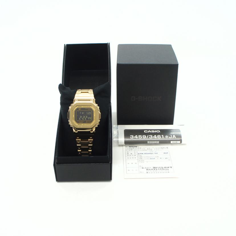 CASIO カシオ/G-SHOCK フルメタル電波ソーラー/スマホリンク/GMW-B5000GD-9JF//25A*******/SAランク/89
