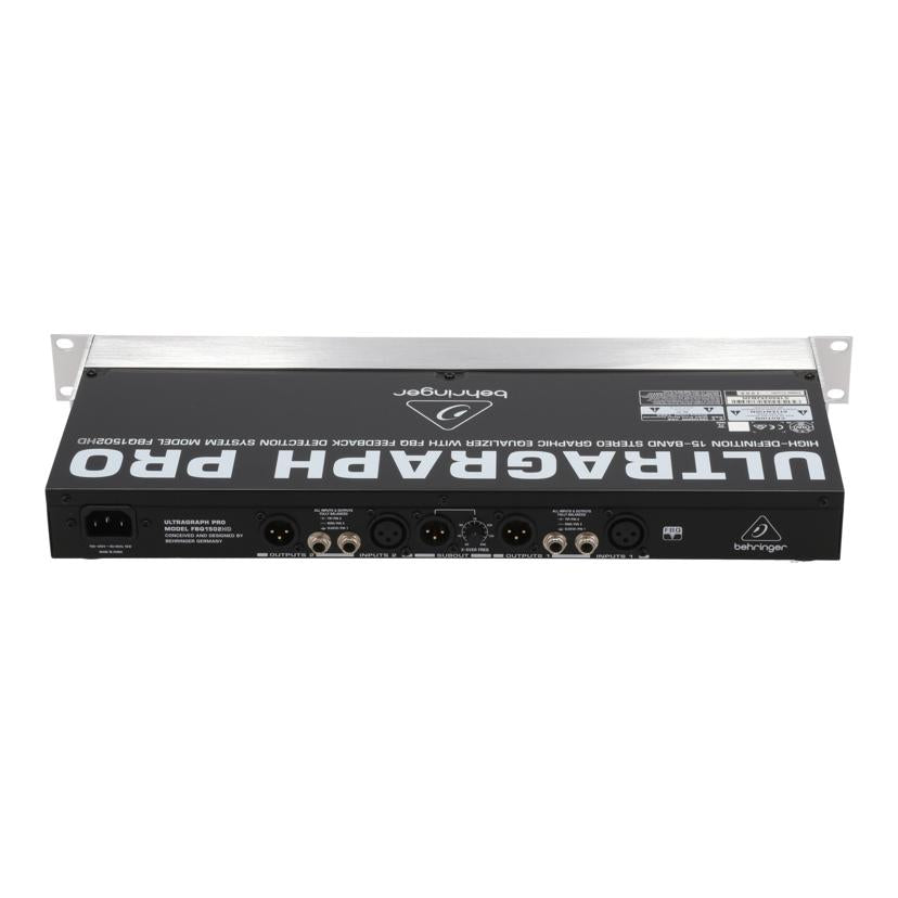 BEHRINGER ベリンガー /グラフィックイコライザー/FBQ1502HD//S1500252B3R/Bランク/88