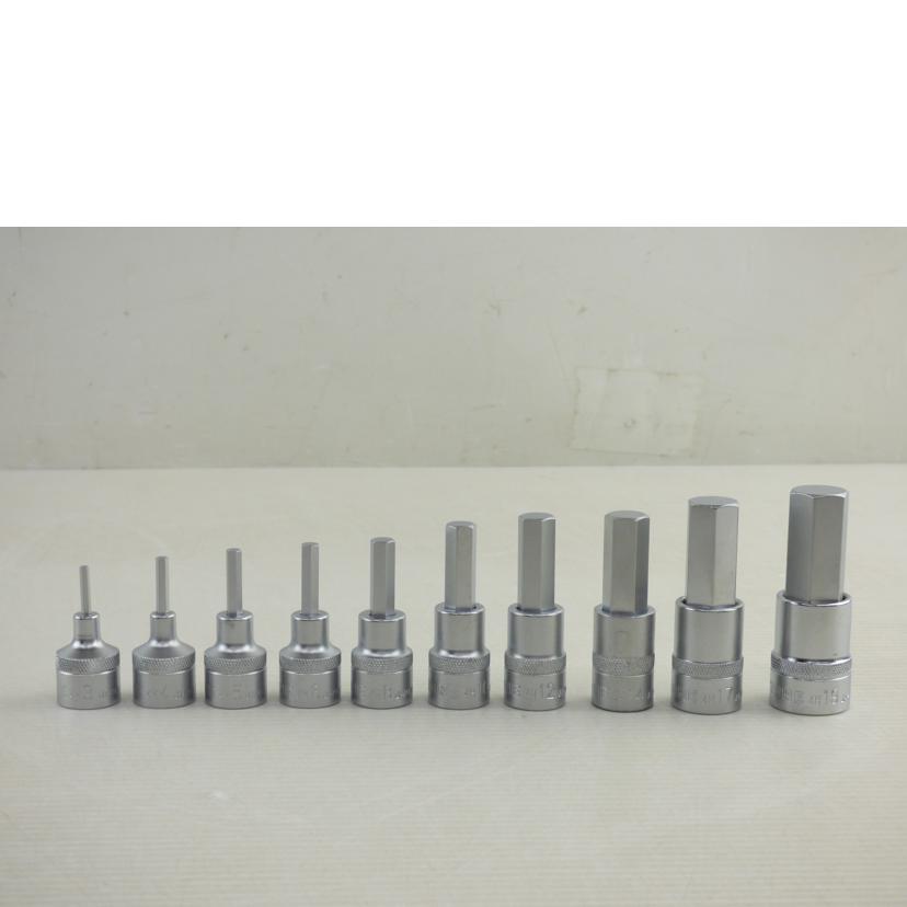 TONE トネ/HEXAGON SOCKET WRENCH SET/H4100MP//ABランク/64