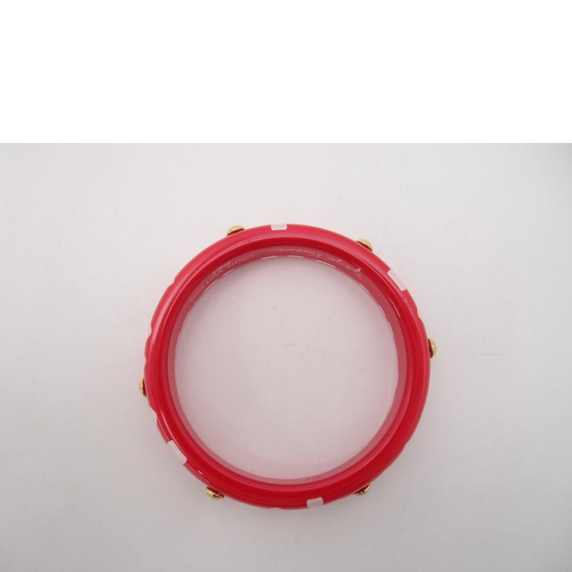 LOUIS VUITTON ルイヴィトン/ブラスレドットインフィニティ/ヤヨイクサイ/レッド/18.5cm/M66684 //GA0***/Aランク/69