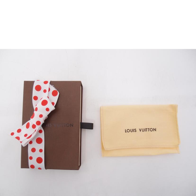 LOUIS VUITTON ルイヴィトン/ブラスレドットインフィニティ/ヤヨイクサイ/レッド/18.5cm/M66684 //GA0***/Aランク/69