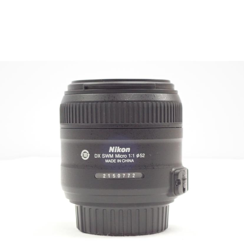 Nikon Nikon/カメラレンズ 40mm/AF-S DX Micro NIKKOR 40mm 2.8G//2150772/Bランク/62