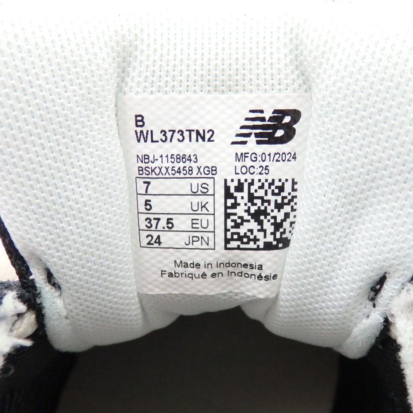 NewBalance ニューバランス/スニーカー 373 黒/WL373TN2//SAランク/77