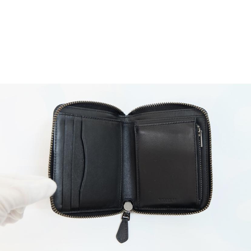 COACH コーチ/シグネチャーラウンドファスナーコンパクトウォレット/91290//M19**/ABランク/71