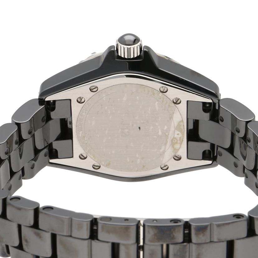 CHANEL シャネル/J12ブラックセラミック/33mm/12Pダイヤ/クォ-ツ/H1625//JM9****/Aランク/18