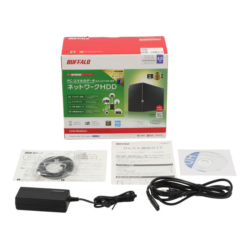 BUFFALO バッファロー/ネットワークHDD/LS220D0402G//Bランク/75