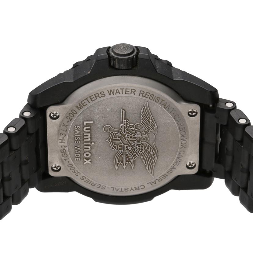 LUMINOX ルミノックス/NAVY SEAL 3500 SERIES クォーツデイト/XS.3502.BO.L//Aランク/89