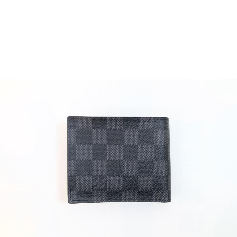 LV ルイヴィトン/ポルトフォイユ・マルコNM/ダミエ/グラフィット/N63336//CA2********/SAランク/71