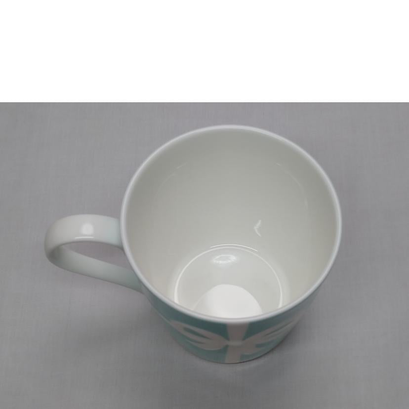 TIFFANY&CO ティファニー&コー/ブルーボックス リボンマグカップ//Aランク/52