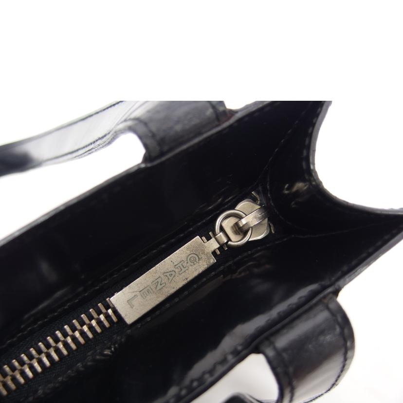 CHANEL シャネル/エナメルパテントレザー/ココマークトートバッグ/ブラック//537****/Bランク/04