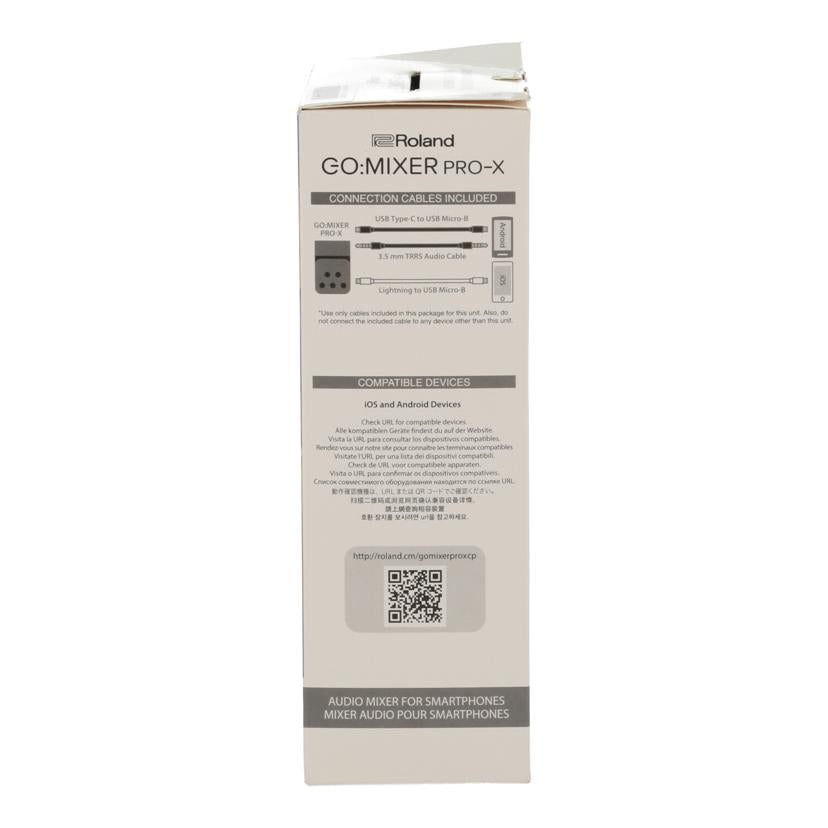 Roland ローランド /オーディオミキサー/GO:MIXER PRO-X//423931A997H25738/Sランク/81