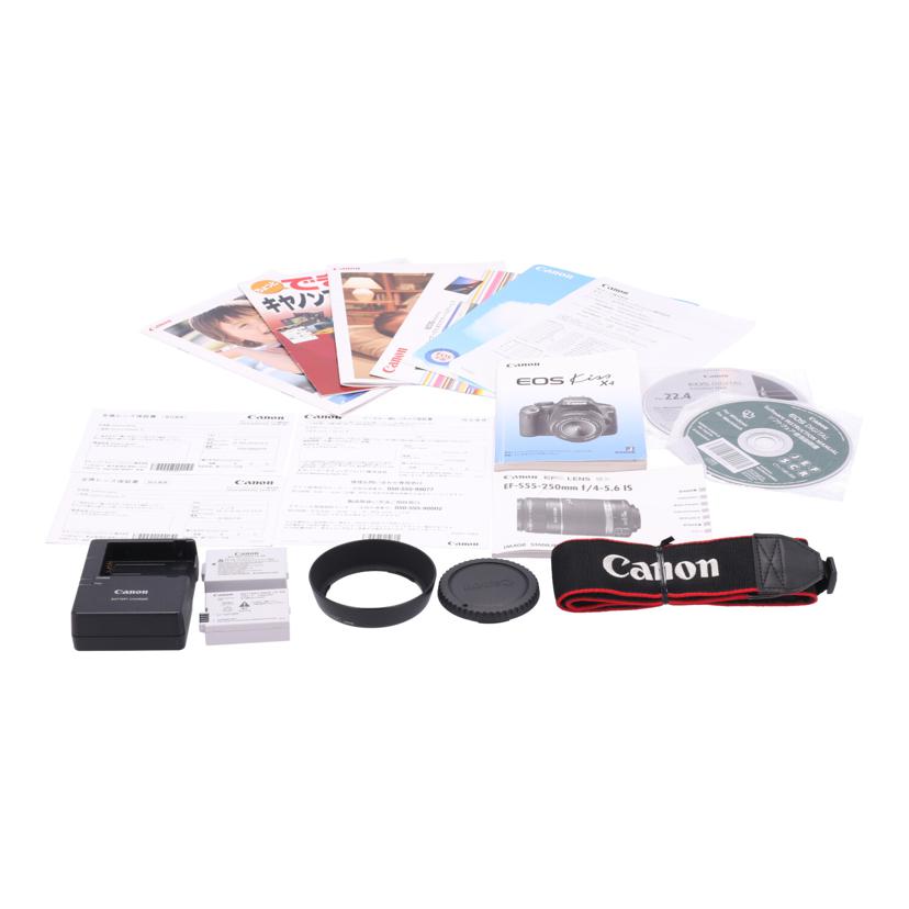 Canon キヤノン/デジタル一眼カメラ /EOSkissX4 Wズームキット//1312704960/Cランク/62
