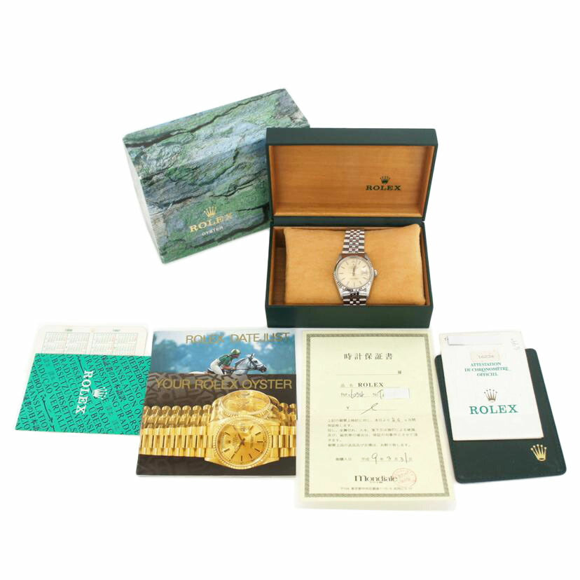 ROLEX ロレックス/デイトジャスト /ステンレススチール×ホワイトゴールド/16234//T41****/ABランク/91