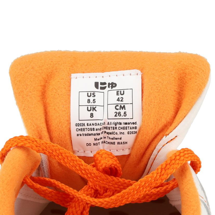 cheetos × SANGACIO チートス × サンガチョ/★ cheetos×SANGACIO 限定コラボスニーカー/にゅ~ず CHEETOS//26.5cm/Aランク/62