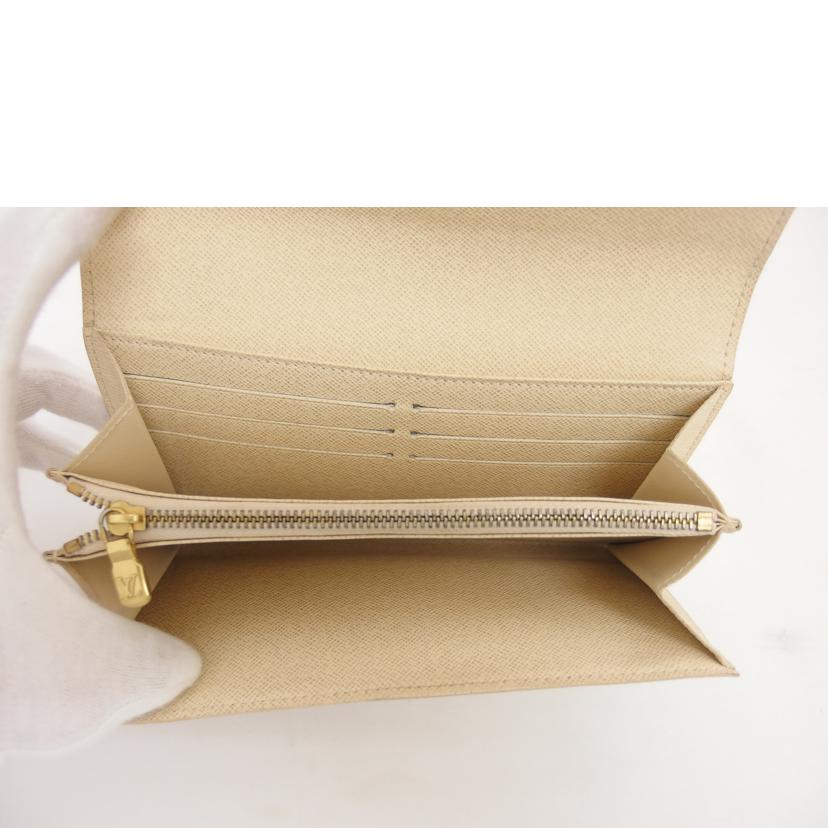 LV ルイ・ヴィトン/ポルトフォイユ・サラ/ダミエ/アズール/N61735//CA4***/ABランク/04