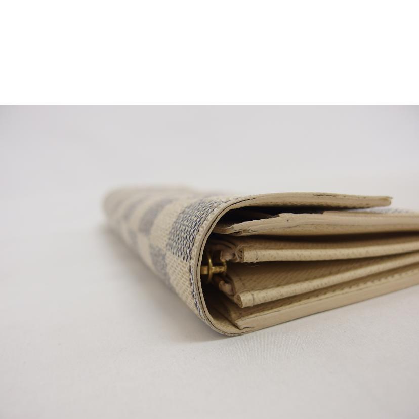 LV ルイ・ヴィトン/ポルトフォイユ・サラ/ダミエ/アズール/N61735//CA4***/ABランク/04