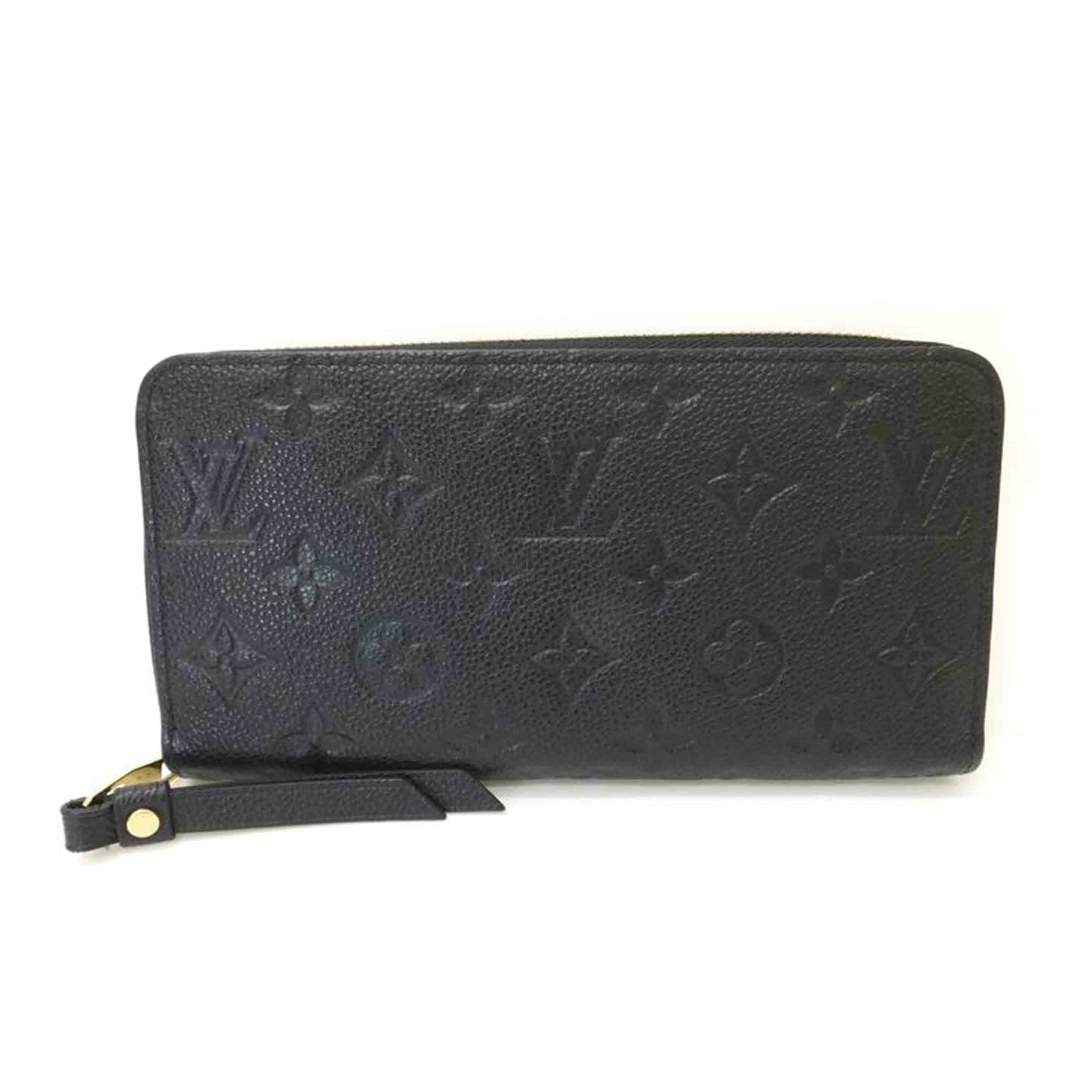 LV ルイヴィトン/ジッピーウォレット/モノグラム・アンプラント/ノワール/M60571//SP2***/ABランク/88