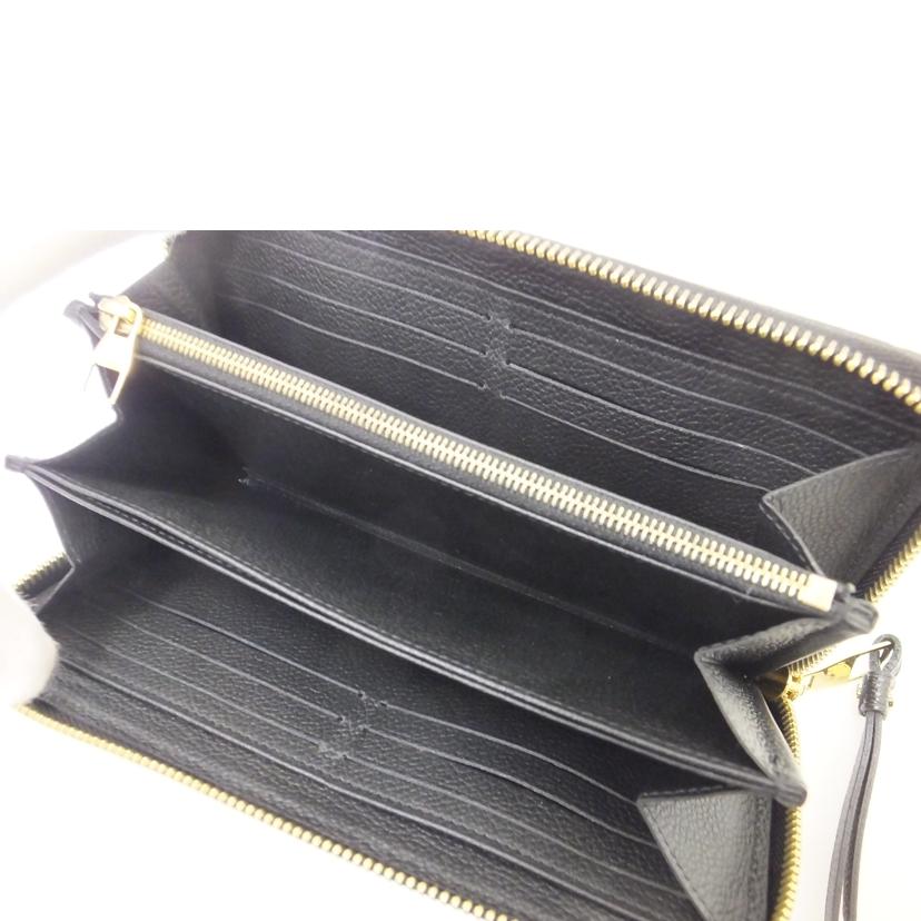 LV ルイヴィトン/ジッピーウォレット/モノグラム・アンプラント/ノワール/M60571//SP2***/ABランク/88