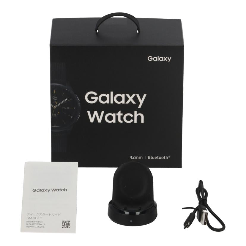 SAMSUNG サムスン /スマートウォッチ/Galaxy Watch SM-R810/SM-R810NZKAXJP//R5AMB034EVR/Bランク/82