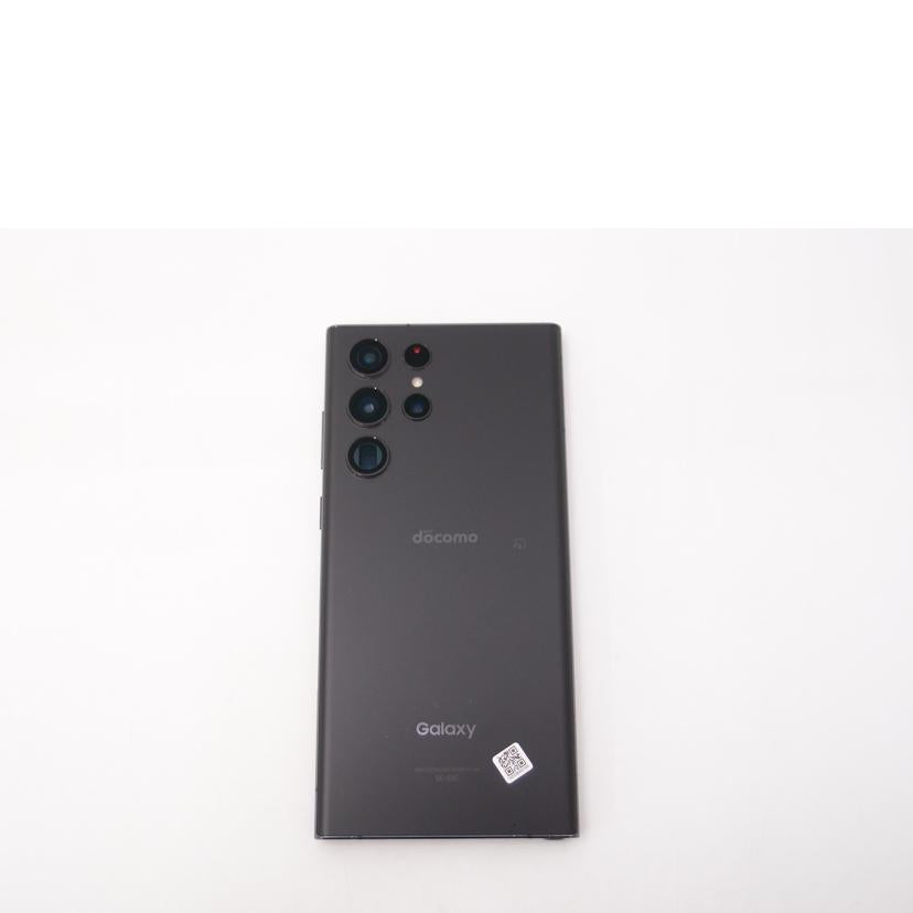 SAMSUNG サムスン/Galaxy S22 Ultra ファントムブラック/SC-52C//R5CW10E7XYH/Bランク/69