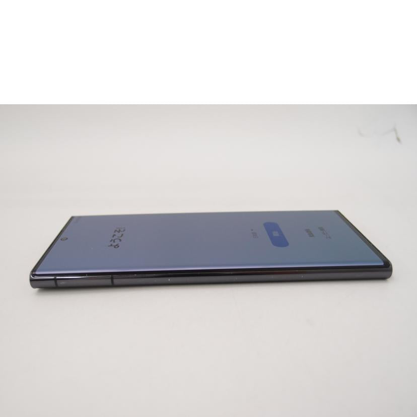 SAMSUNG サムスン/Galaxy S22 Ultra ファントムブラック/SC-52C//R5CW10E7XYH/Bランク/69