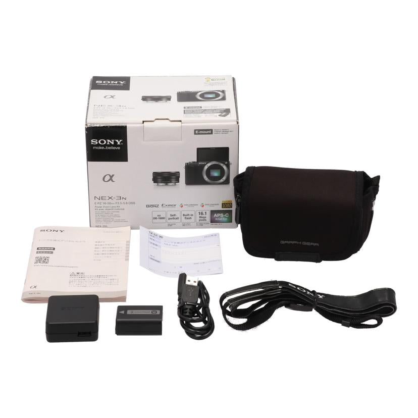 SONY ソニー/ミラーレス一眼レンズキット/NEX-3N//Bランク/42