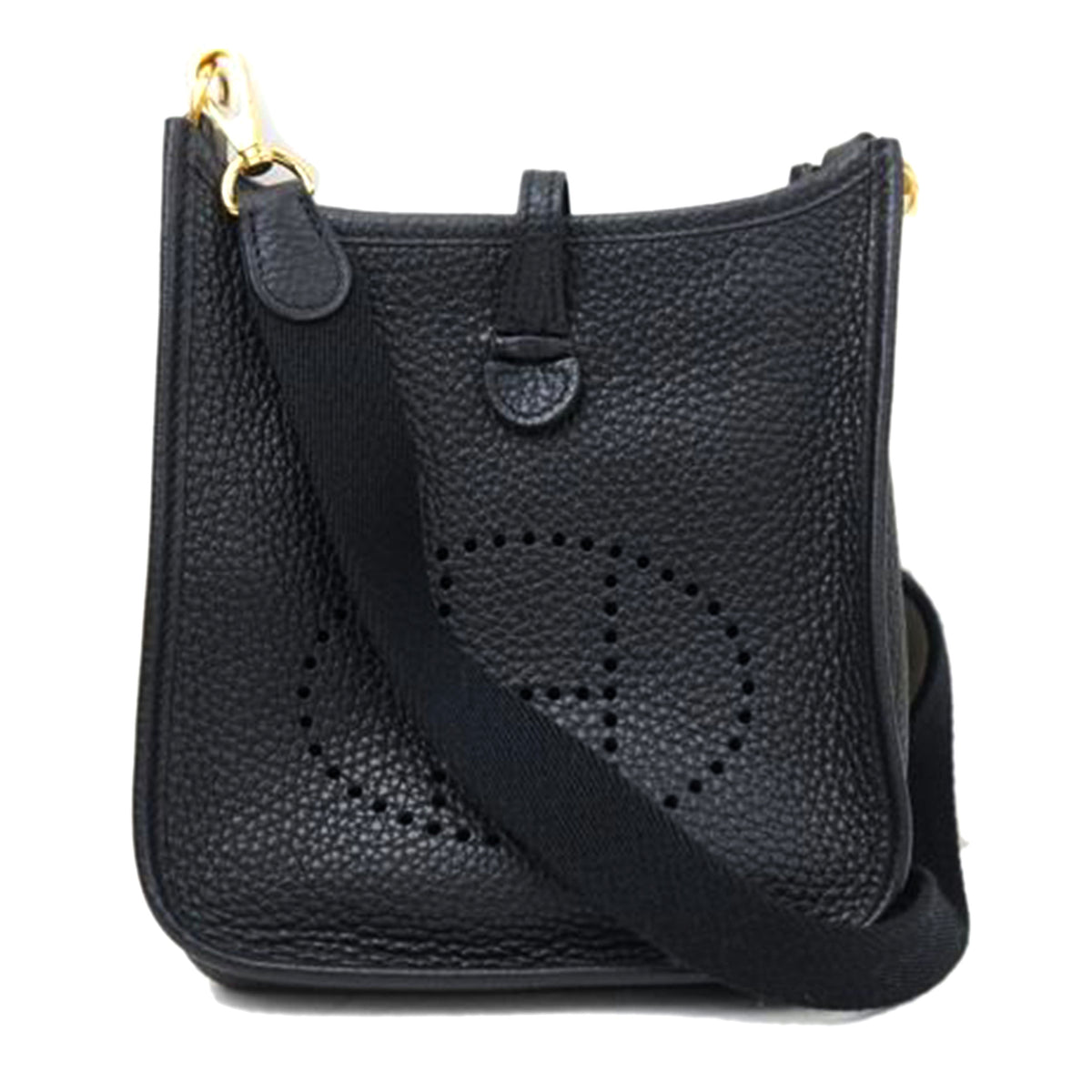 HERMES エルメス/エブリンTPM/トリヨンクレマンス/ノワール//C/2*****/Aランク/67