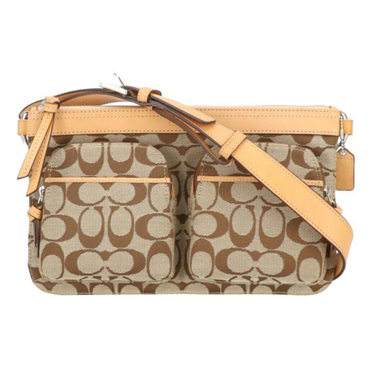 COACH コーチ/コーチ シグネチャーショルダーバッグ ベージュ/ 11593//ABランク/19