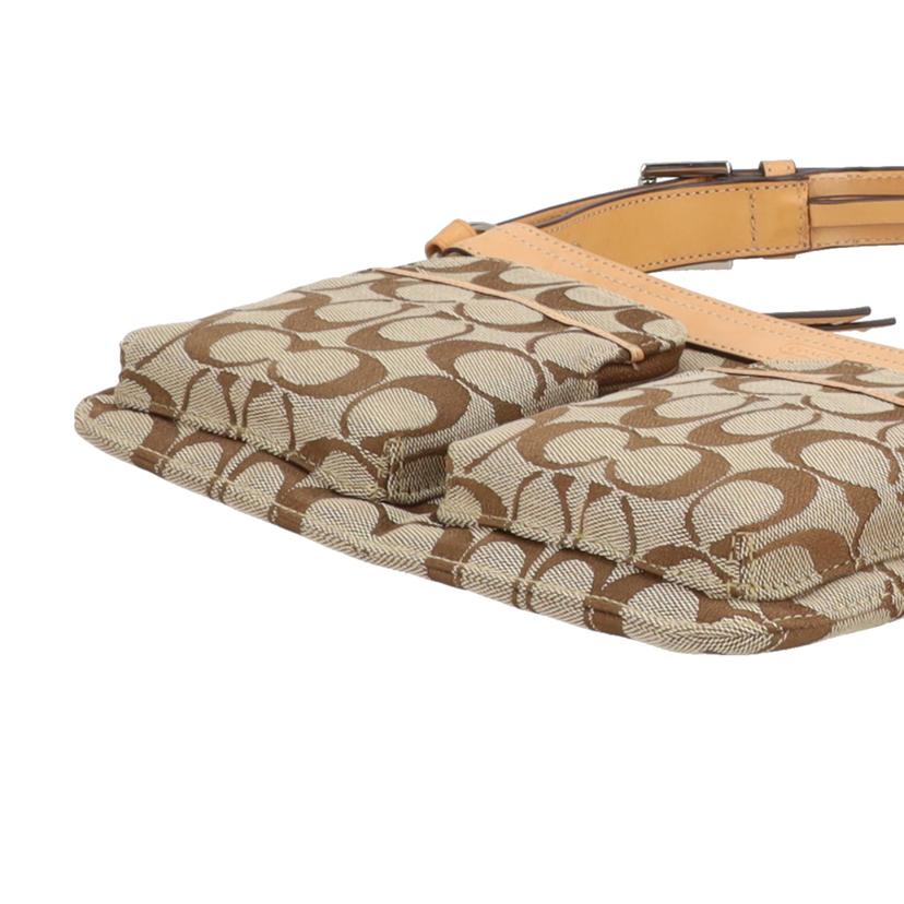 COACH コーチ/コーチ シグネチャーショルダーバッグ ベージュ/ 11593//ABランク/19