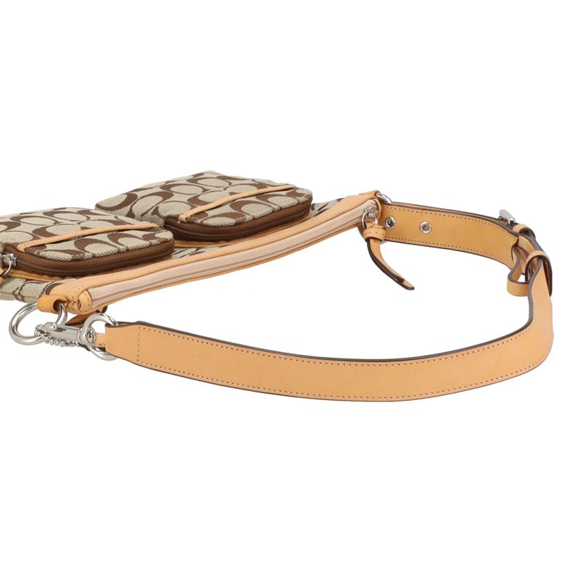 COACH コーチ/コーチ シグネチャーショルダーバッグ ベージュ/ 11593//ABランク/19