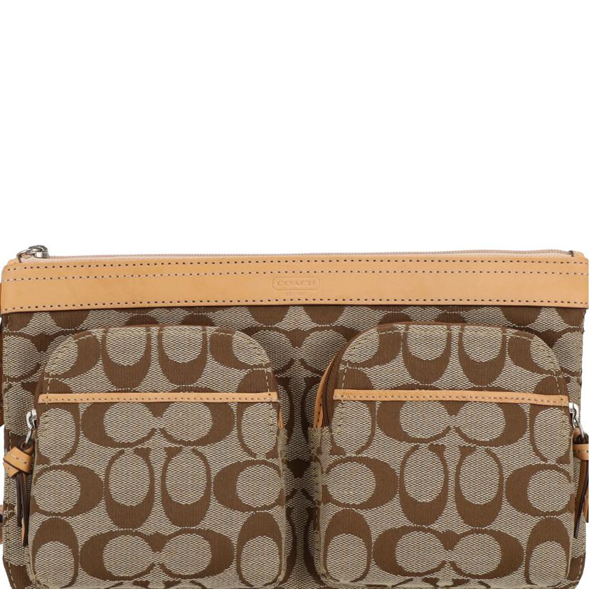 COACH コーチ/コーチ シグネチャーショルダーバッグ ベージュ/ 11593//ABランク/19
