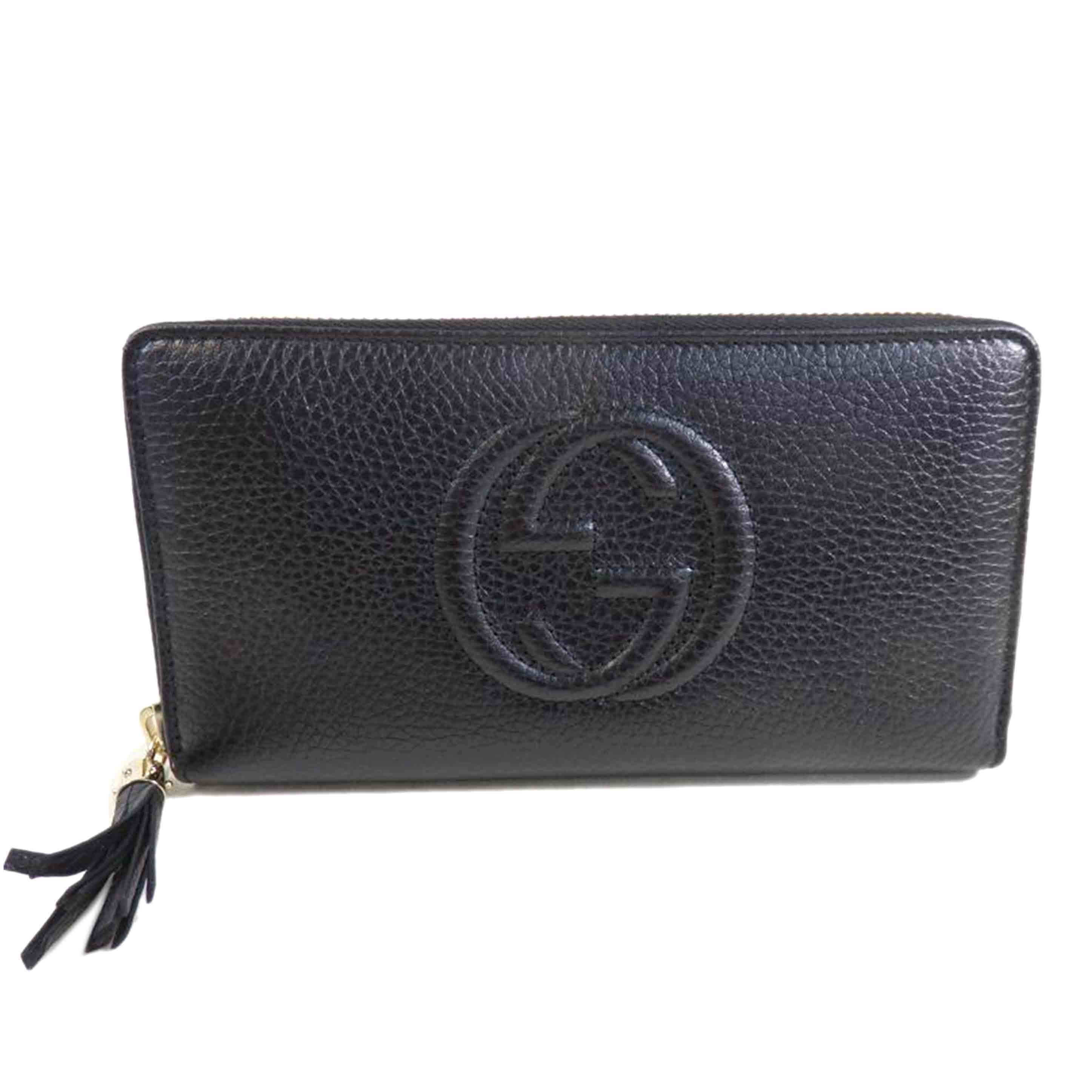 GUCCI グッチ/インターロッキングG/ラウンドファスナー長財布/598187//525***/SAランク/84