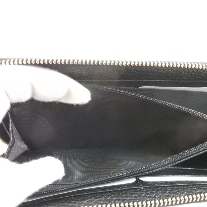 GUCCI グッチ/インターロッキングG/ラウンドファスナー長財布/598187//525***/SAランク/84