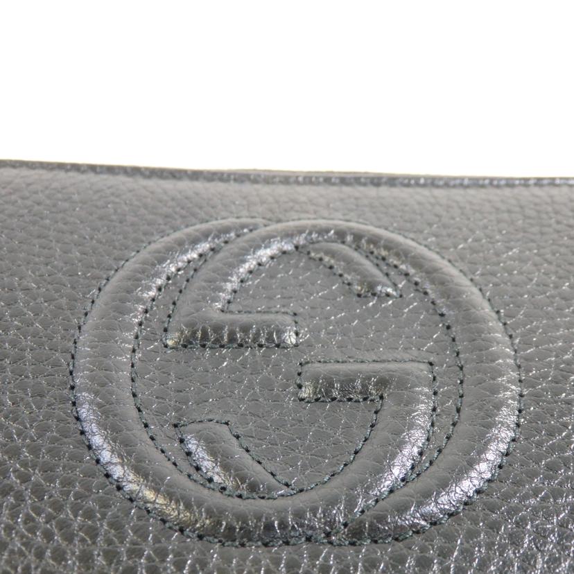 GUCCI グッチ/インターロッキングG/ラウンドファスナー長財布/598187//525***/SAランク/84