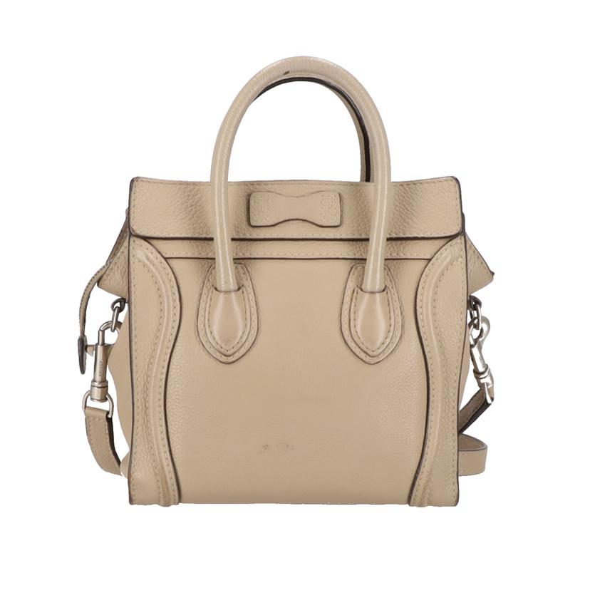 CELINE セリ-ヌ/ラゲージナノショッパー2wayショルダー/189243//S.Z******/Bランク/20