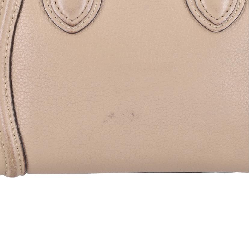 CELINE セリ-ヌ/ラゲージナノショッパー2wayショルダー/189243//S.Z******/Bランク/20